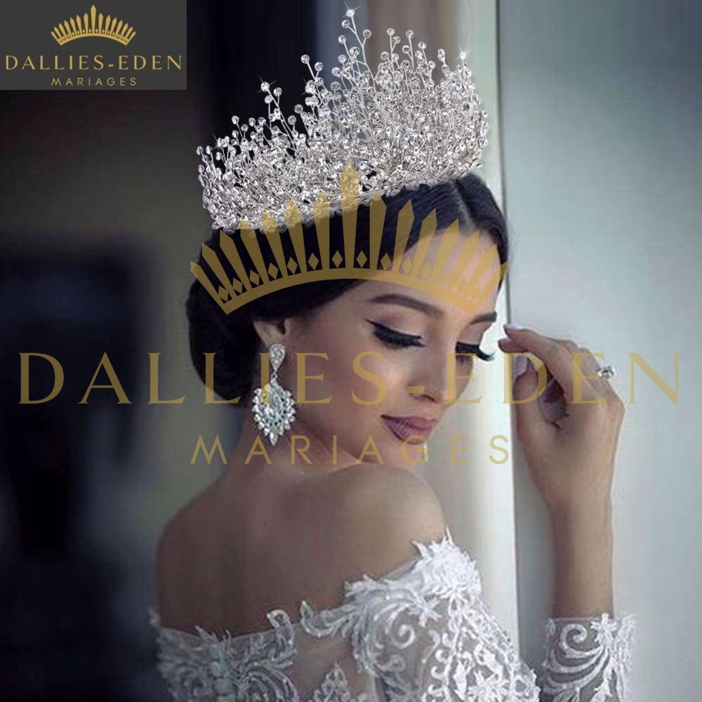 Grand Diademe Mariage - Dallies-Eden-Mariages