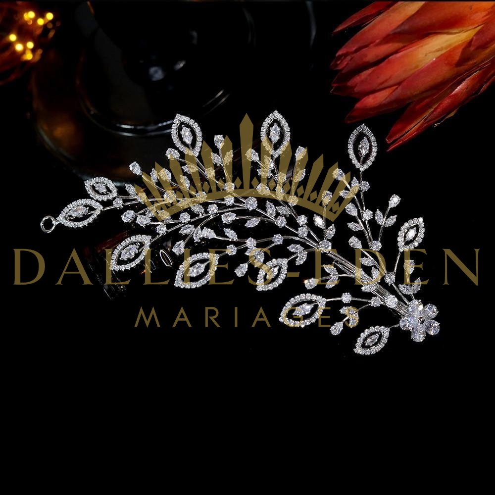 Headband Fleurs Mariage - Dallies-Eden-Mariages