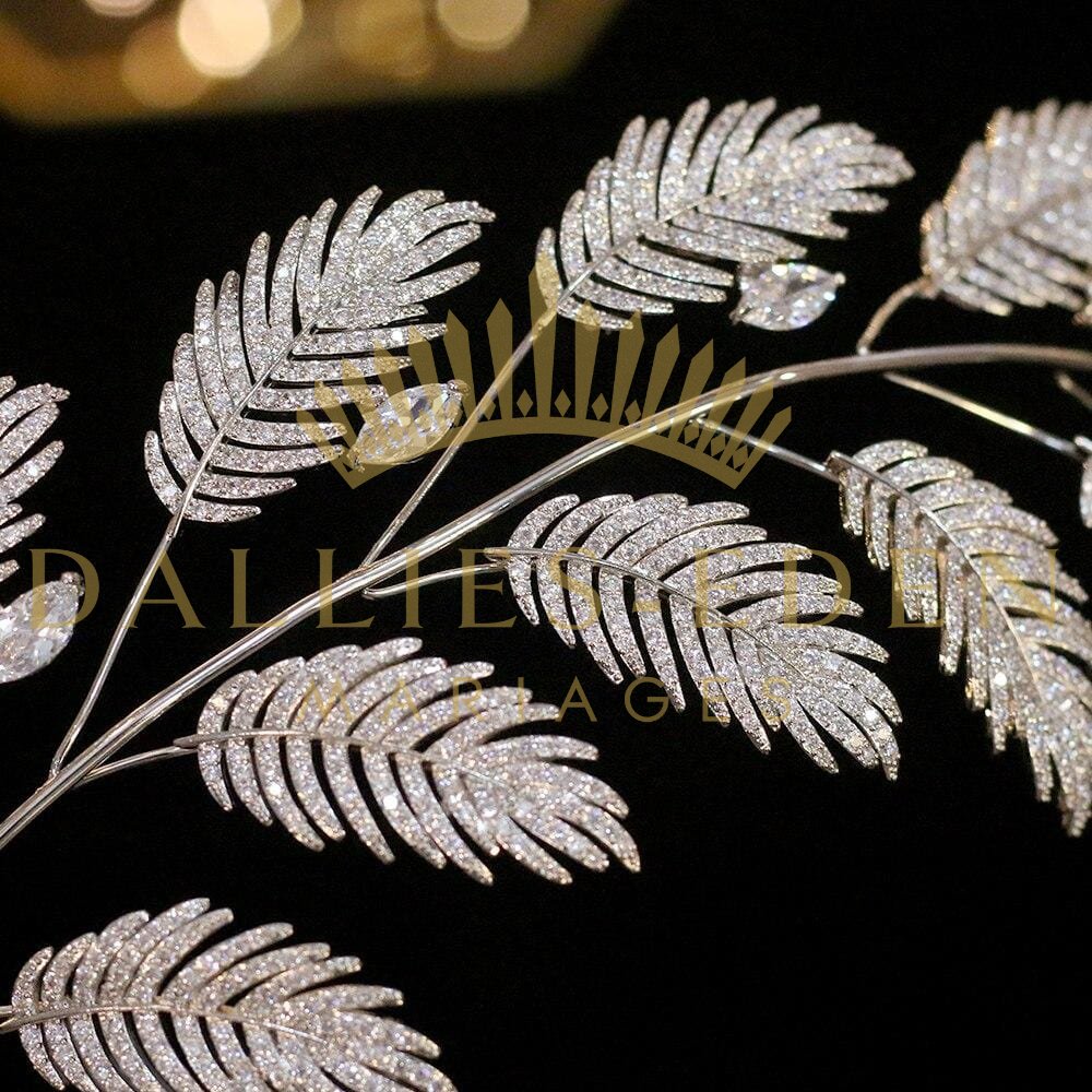 Headband Plumes Mariage - Dallies-Eden-Mariages