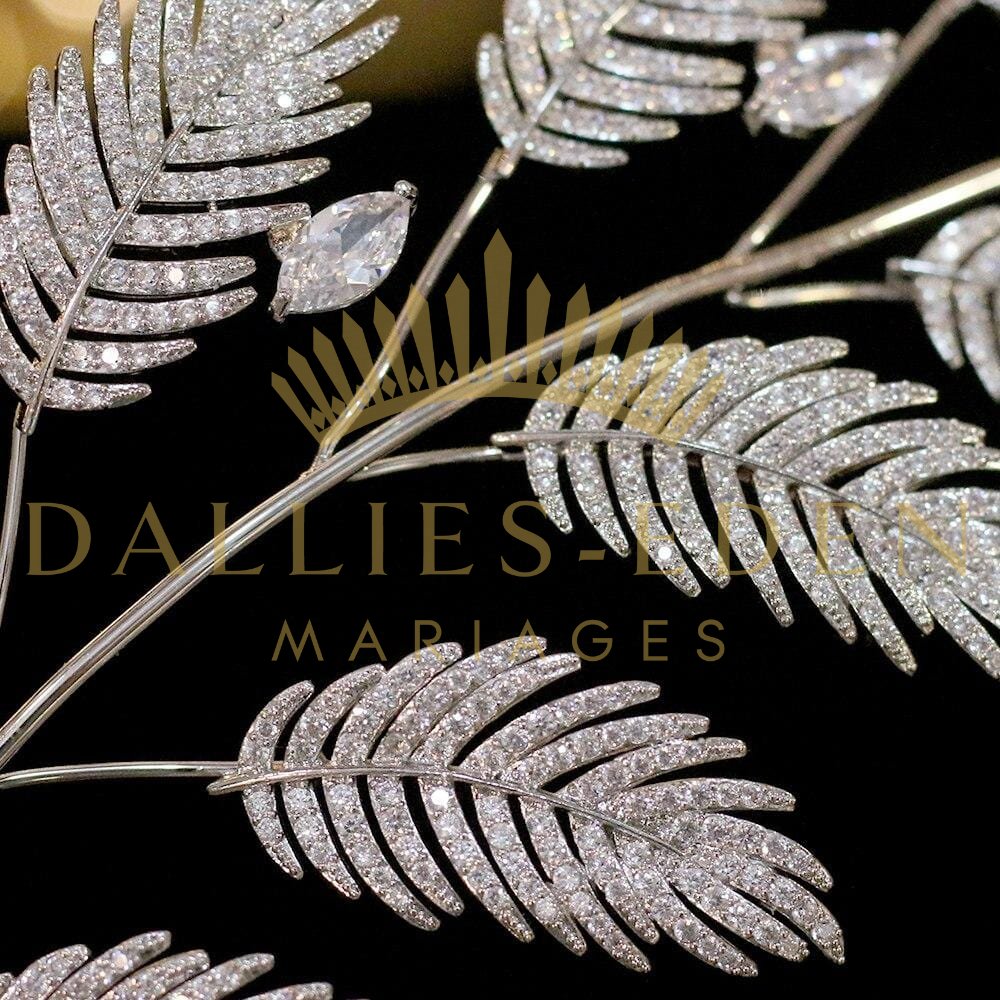 Headband Plumes Mariage - Dallies-Eden-Mariages