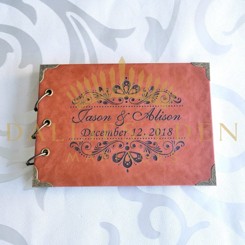 Livre d'Or Mariage a Personnaliser - Dallies-Eden-Mariages