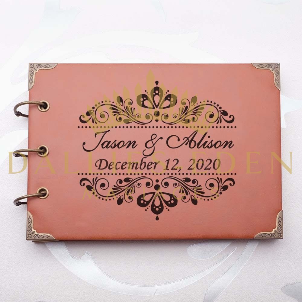 Livre d'Or Mariage a Personnaliser - Dallies-Eden-Mariages