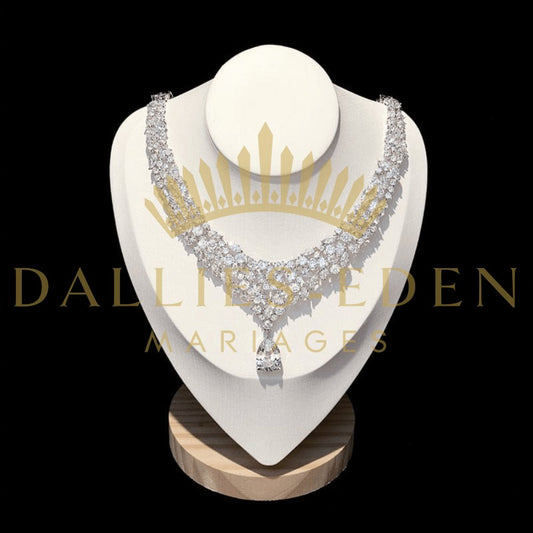 bijoux-diademe Parure Femme 2 pièces Parure Reine Mariage