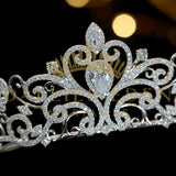 bijoux-diademe Tiare Femme Tiare de Mariage Champêtre