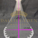 Dallies-Eden-Mariages  Voile de Mariée Voile de mariage Discret