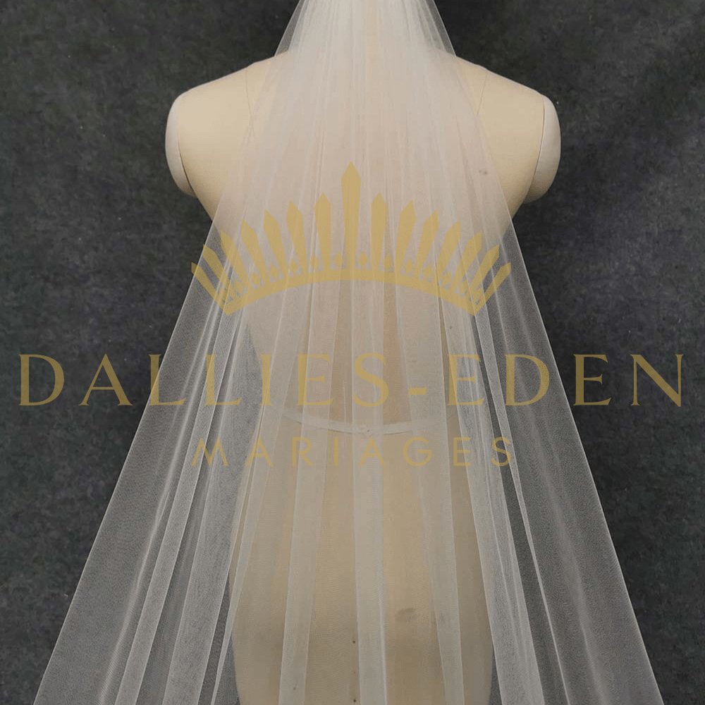 Dallies-Eden-Mariages  Voile de Mariée Voile de mariage Discret